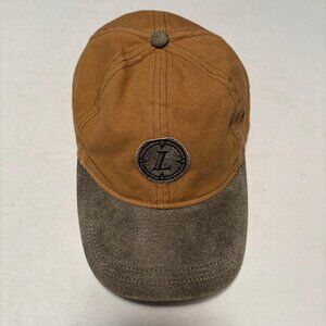 LEUPOLD RIFLE SCOPES Optics Hat Ball Cap Canvas & Leather Vented